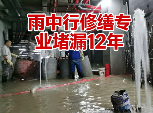 黔江地下室防水堵漏案例